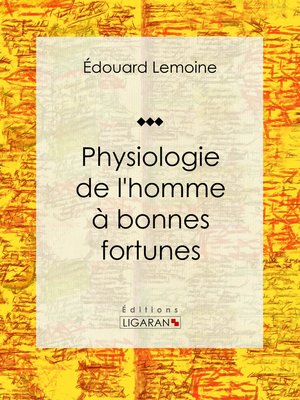 cover image of Physiologie de l'homme à bonnes fortunes